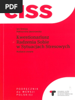 Kwestionariusz Ciss | PDF