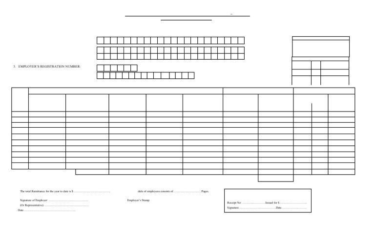 Guyana National Insurance Contribution Form | PDF | Chess | Chess Theory