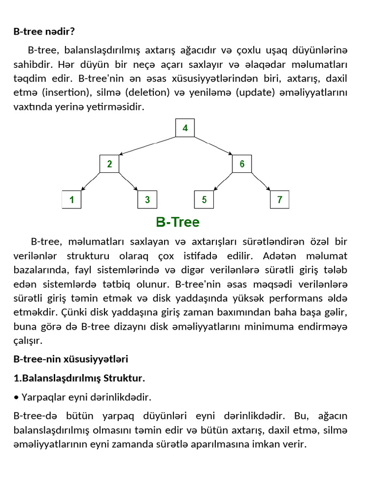 B Tree | PDF