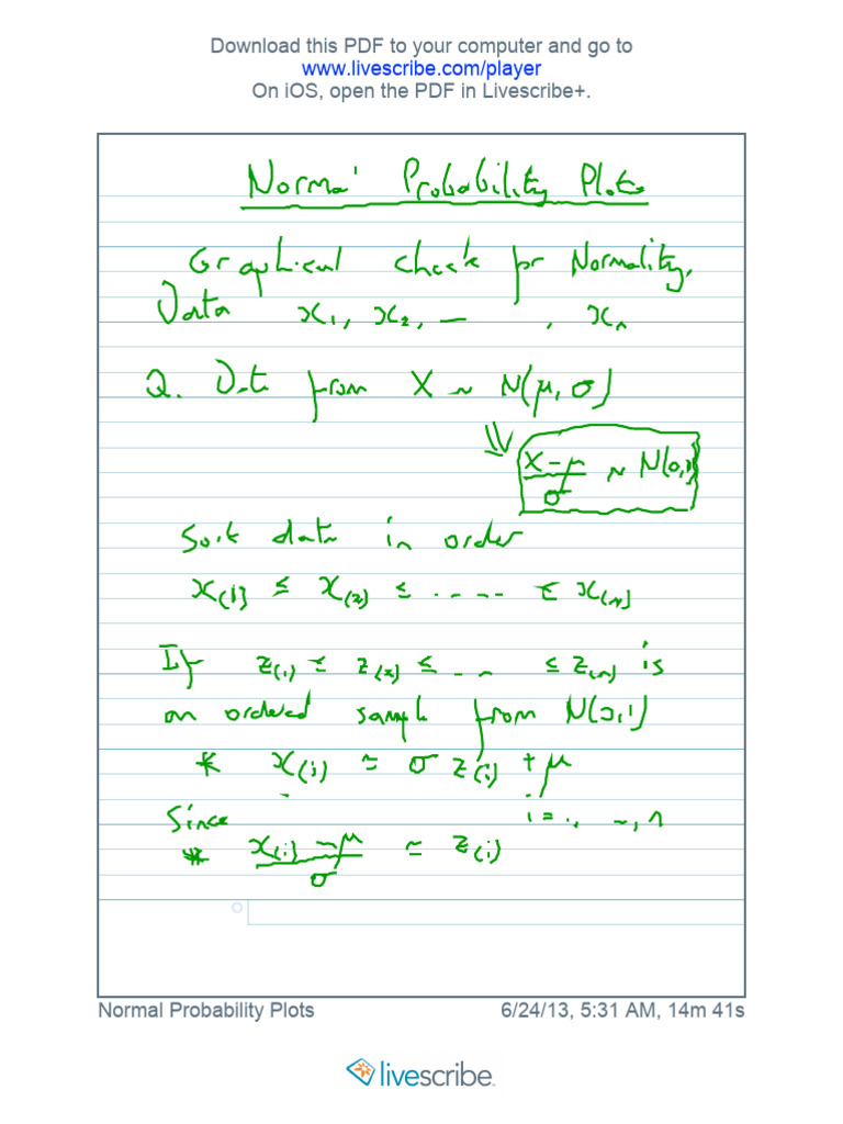 Normal+Probability+Plots+ +2013 06 25T13 34 57 0 | PDF