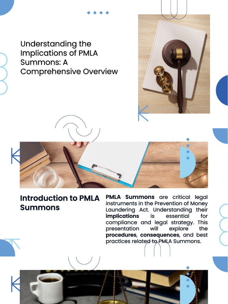 Summons Under Pmla | PDF