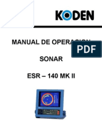 Operación Del Sonar Koden140