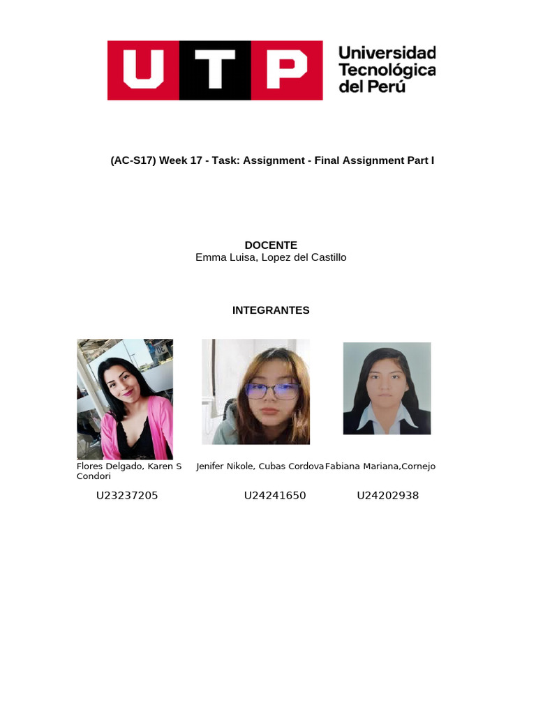 Assignment - Final Assignment Part I | PDF