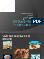 Cómo Documentar Proyectos