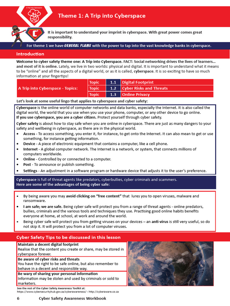 Cyber Safety Awareness Guide | PDF | Cyberbullying | Malware