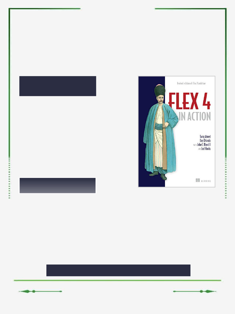 Flex 4 in Action Revised Edition of Flex 3 in Action Dan Orlando ebook ...