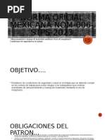 NOM-006-STPS-2023, Almacenamiento y Manejo de Materiales Mediante El ...
