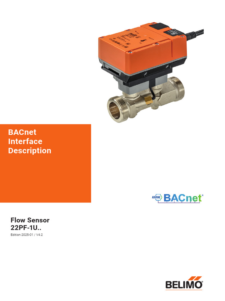 BACnet Flow Sensor 22PF-1U Overview | PDF | Gallon | Computer Engineering