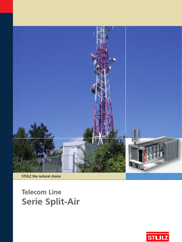 STULZ Split-Air Brochure 0609 Es | PDF | Aire acondicionado | Refrigeración
