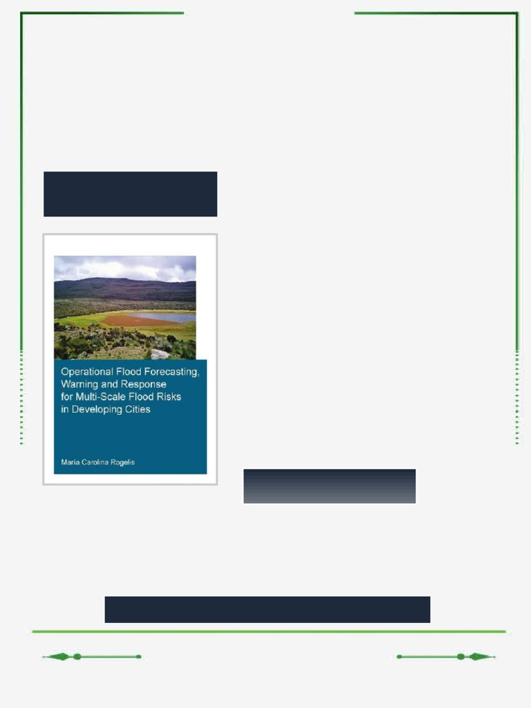 Operational flood forecasting warning and response for multi scale ...