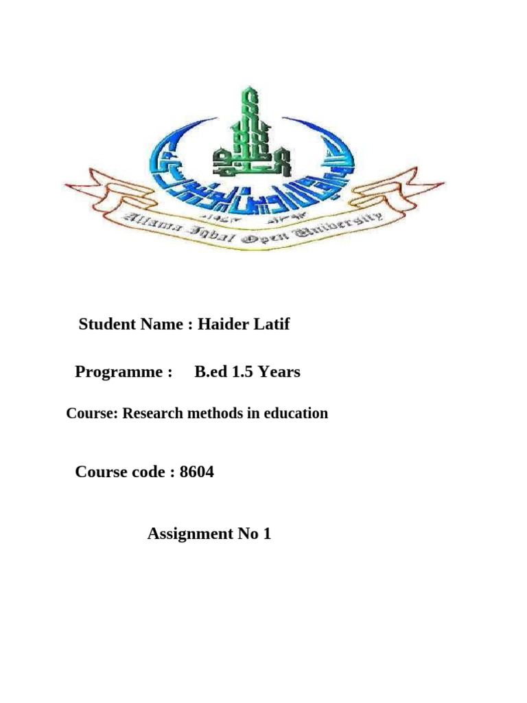 Scientific Method in Educational Research | PDF | Methodology | Experiment