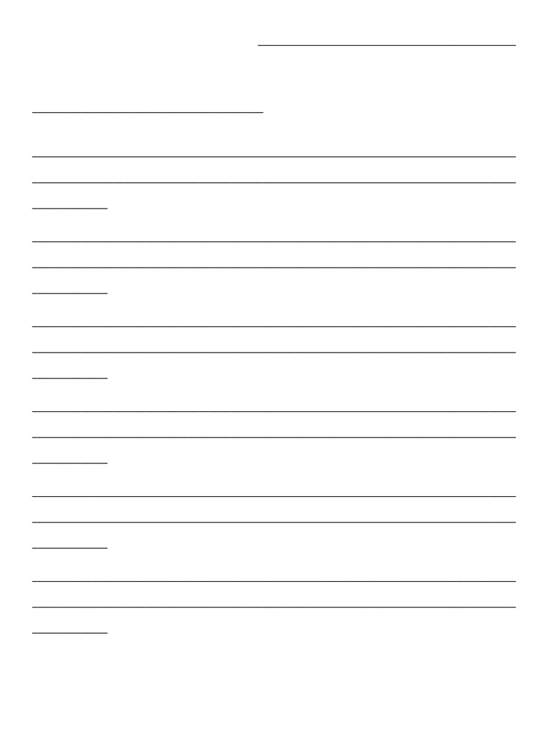 Letter Template | PDF