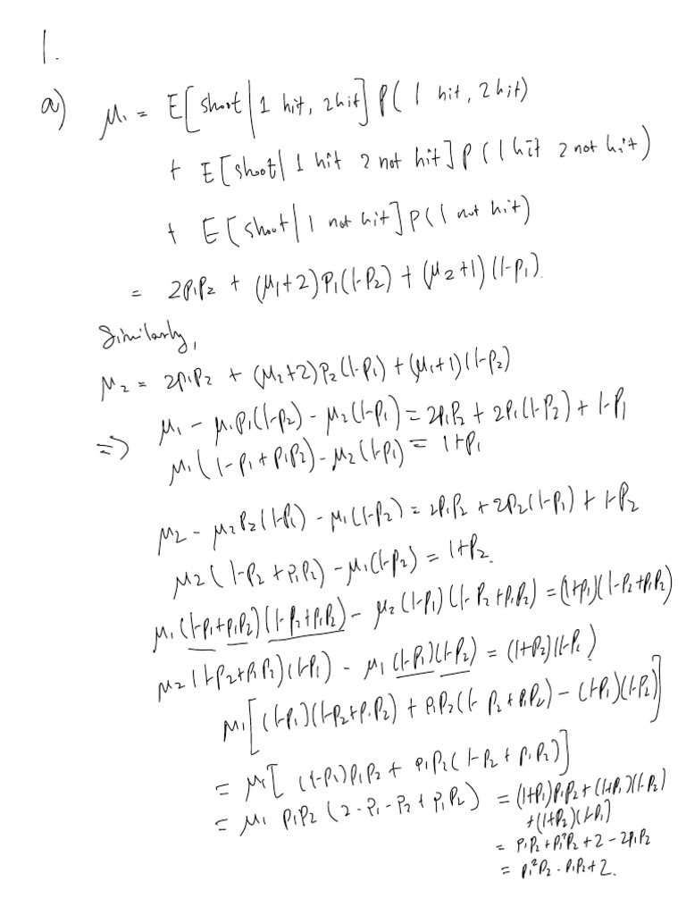 Mathematical Analysis of Probability Models | PDF