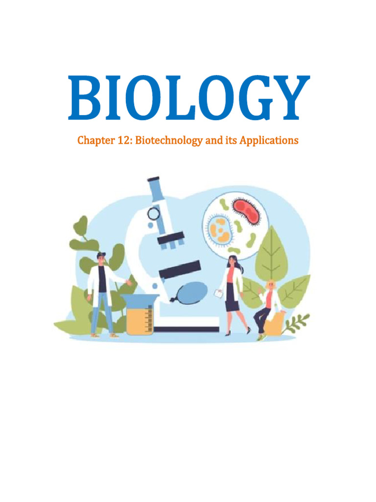 Biotechnology Applications Overview | PDF | Genetically Modified ...