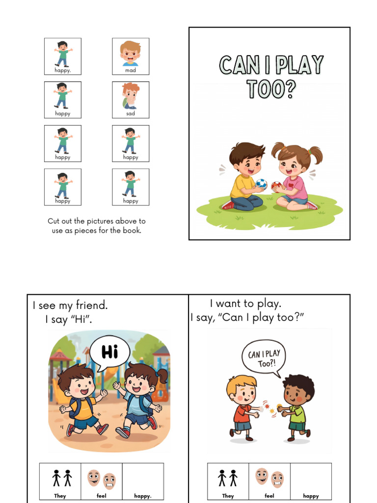 Emotions and Play: A Children's Story | PDF