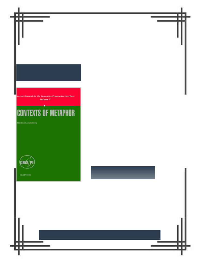 86097 | PDF | Metaphor | Semantics