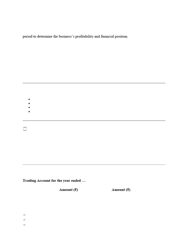 Unit 3 | PDF | Balance Sheet | Debits And Credits