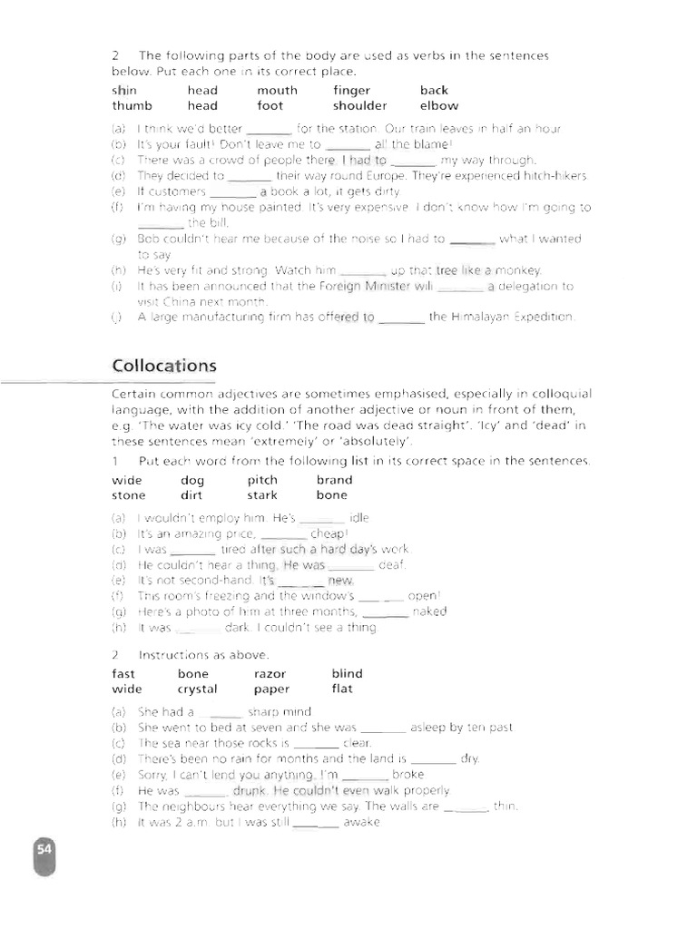 Collocations | PDF
