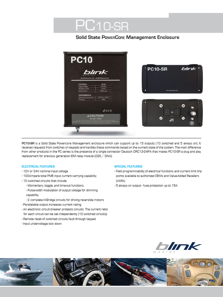PC10-SR Solid State Power Management | PDF | Switch | Electromagnetism