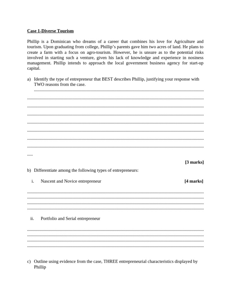 ENTREP CW USE 2 | PDF | Entrepreneurship | Small And Medium Sized ...