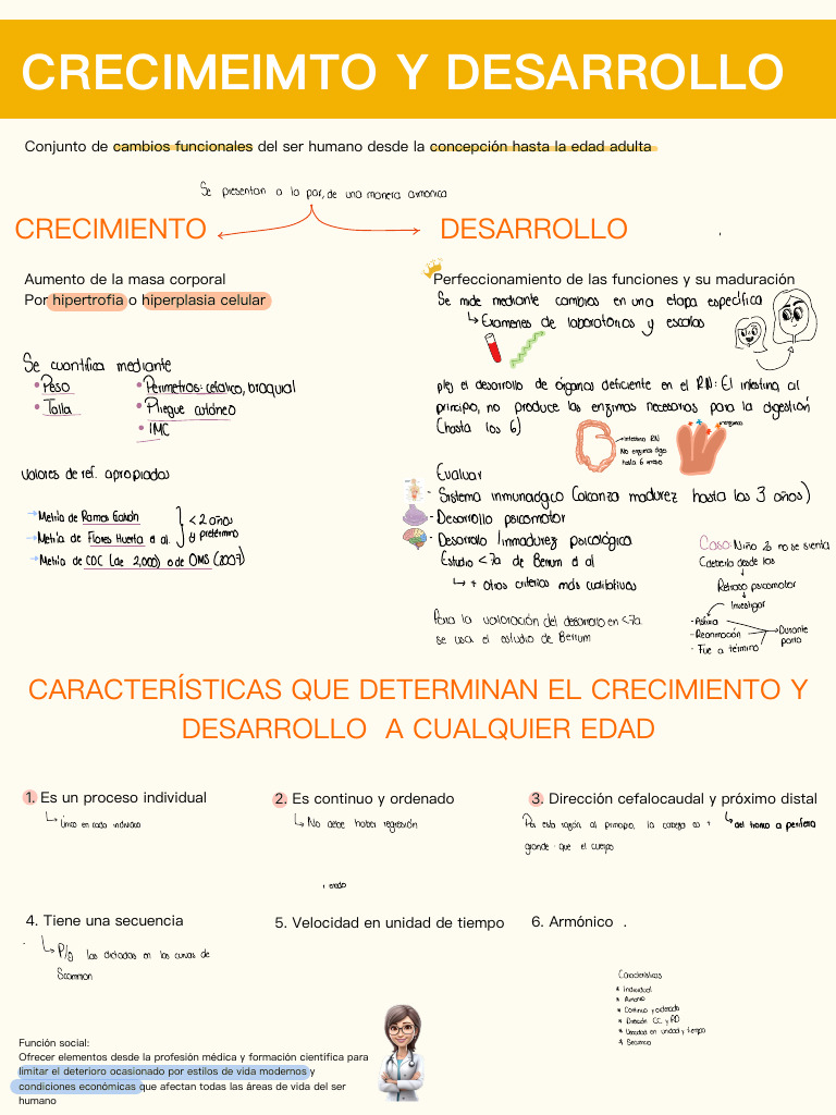 Crecimiento y Desarrollo Humano: Proceso Vital | PDF | Feto | Adolescencia