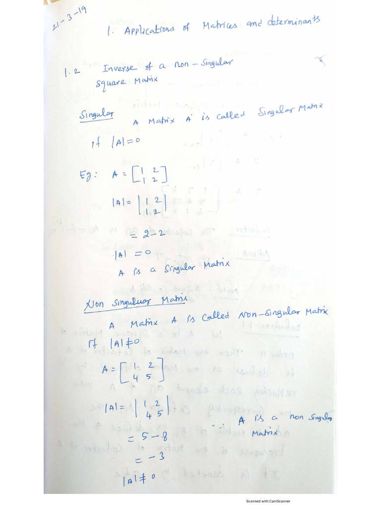 Ex 1.1 | PDF