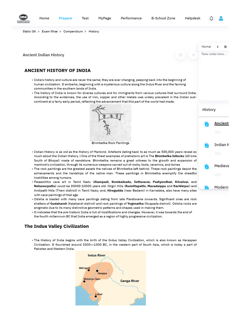 Ancient Indian History Overview | PDF | Vedas | Four Noble Truths