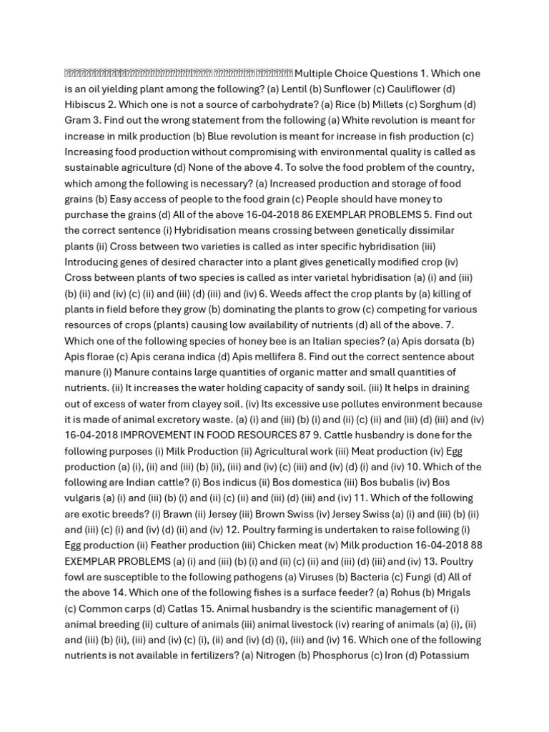 Document 4 | PDF | Foods | Poultry
