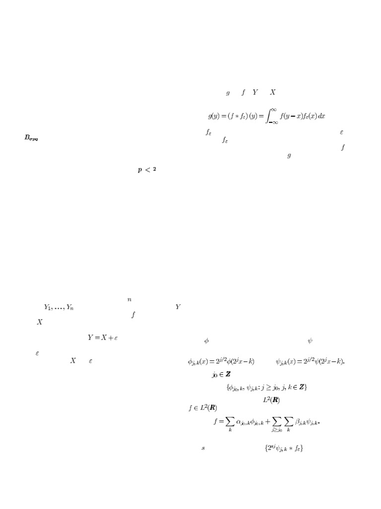 Wave Dec | PDF | Wavelet | Distribution (Mathematics)