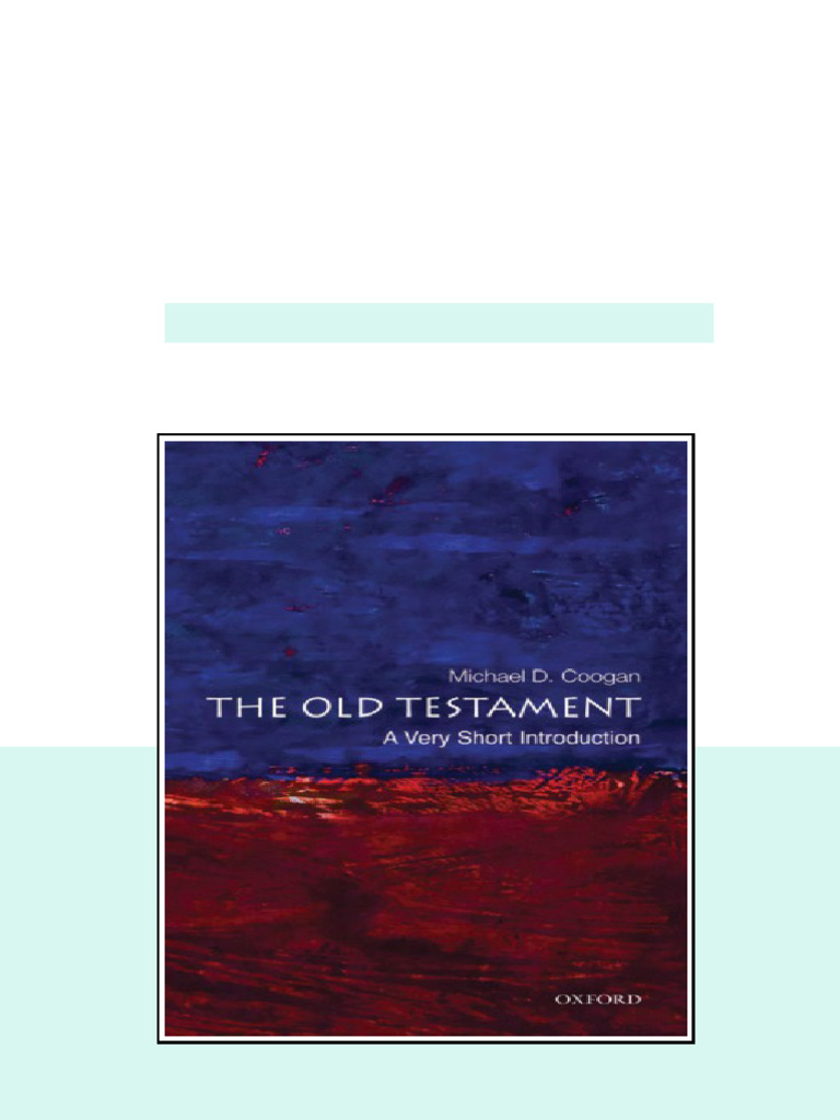 The Old Testament A Very Short Introduction Coogan Michael David ...