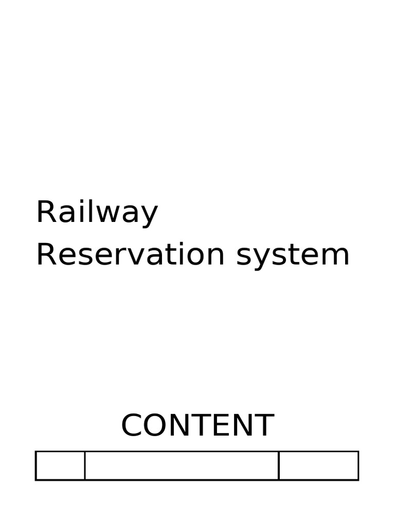 Python-Based Railway Reservation System | PDF | Python (Programming ...