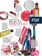 April 2011 Beauty Essentials