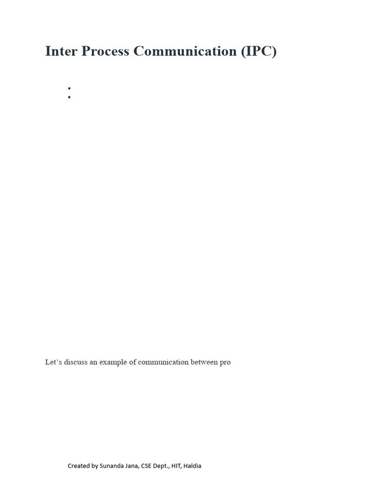 5-IPC | PDF | Message Passing | Concurrent Computing