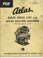 Download Atlas Milling Machine by taxmac SN97865663 doc pdf