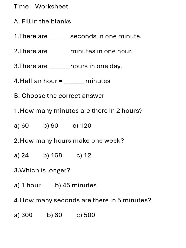 Maths Time | PDF