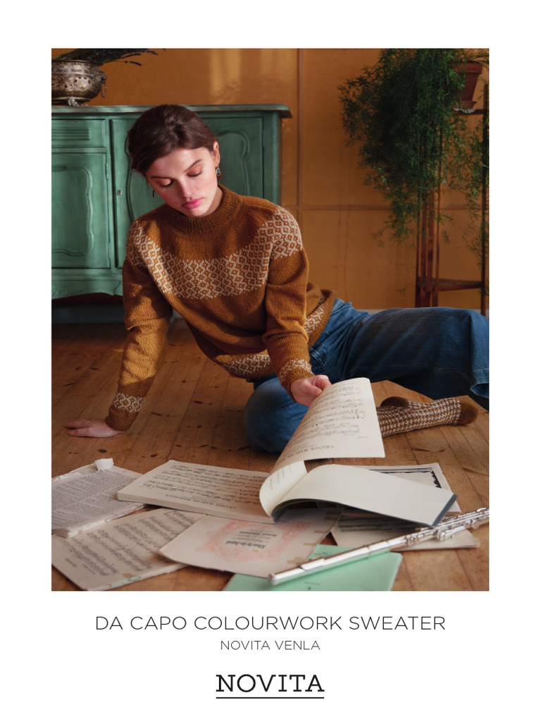 10342784 Da Capo Colourwork Jumper in Novita Downloadable PDF 2 | PDF ...