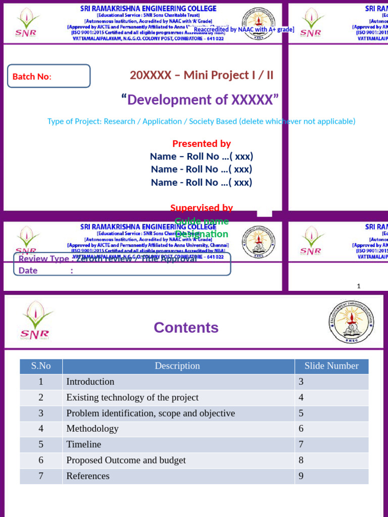 Mini Project Development Overview | PDF