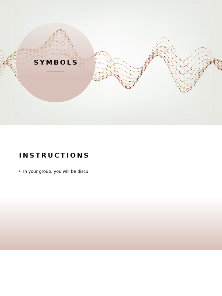 Understanding Symbolic Meanings | PDF