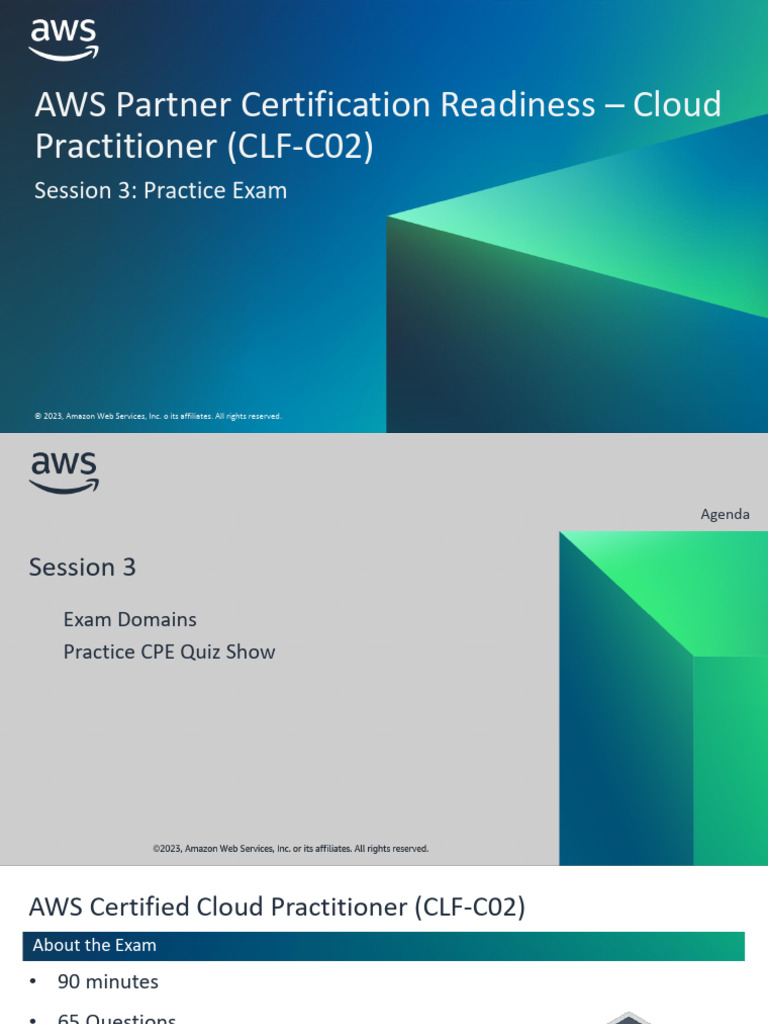 Emea Pcr-cp Sep 2023 Session 3 | PDF | Amazon Web Services | Cloud ...