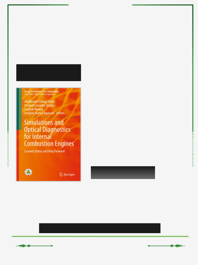 Simulations and Optical Diagnostics for Internal Combustion Engines ...