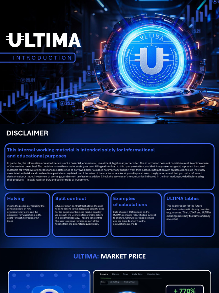 ULTIMA Cryptocurrency Overview and Trading | PDF | Cryptocurrency ...