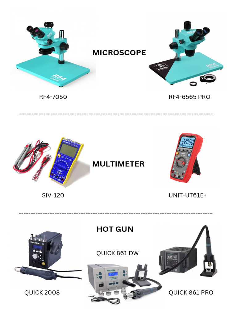Tools List | PDF