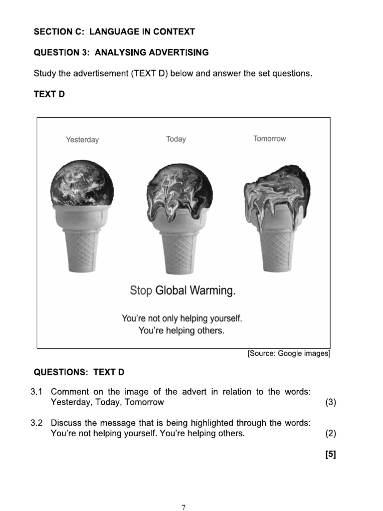 Language Paper Practice | PDF