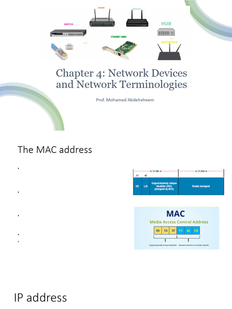 Understanding Network Devices and Terms | PDF | Network Switch ...