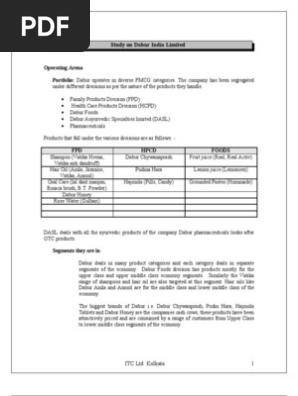 Dabur Discounts And Allowances Retail
