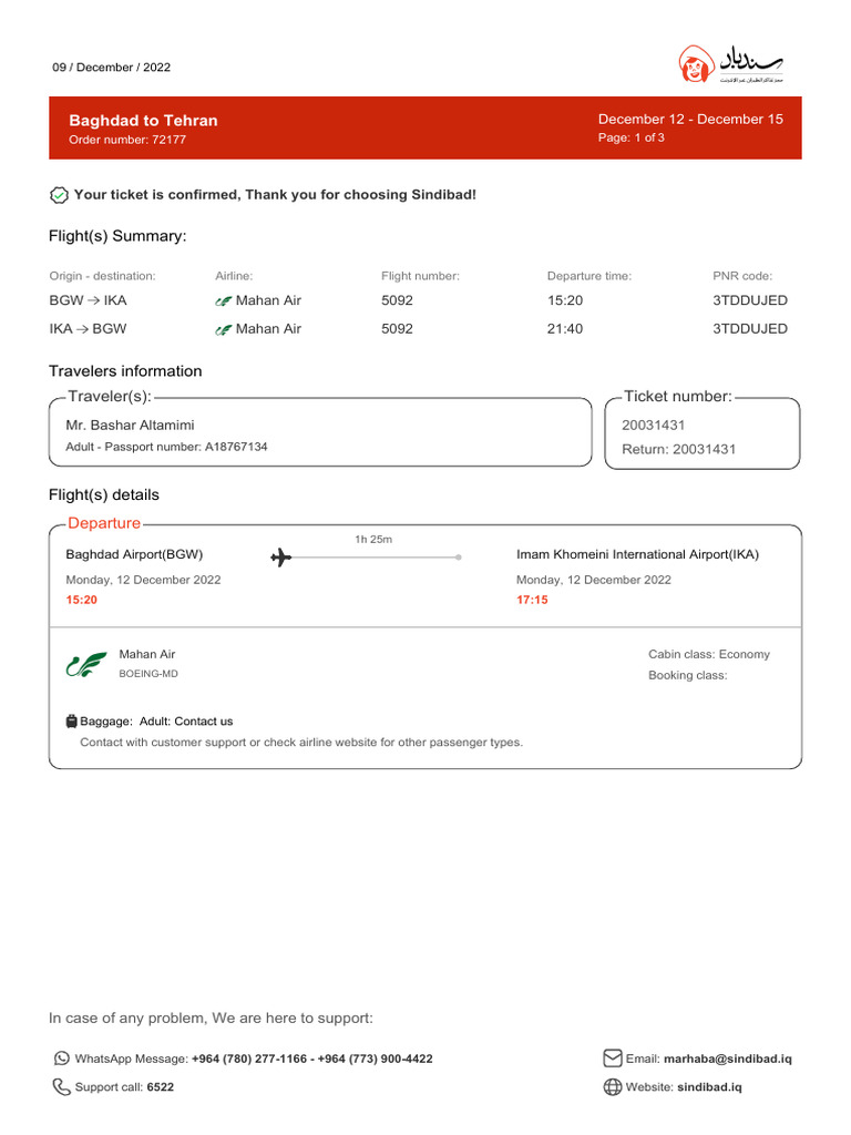 ticket-72177 | PDF | Transport | Civil Aviation