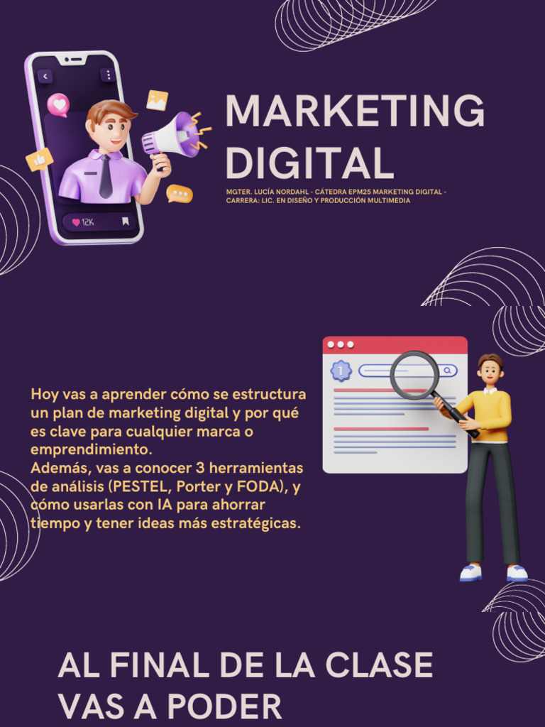 Marketing digital - Clase análisis y PUV | PDF | Análisis FODA | Marca