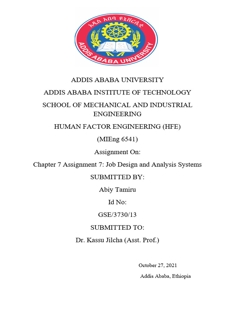 Abiy Tamiru Assignment 7 Chapter 7 | PDF | Employment | Incentive