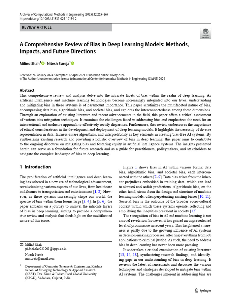 Understanding Bias in Deep Learning | PDF | Machine Learning ...