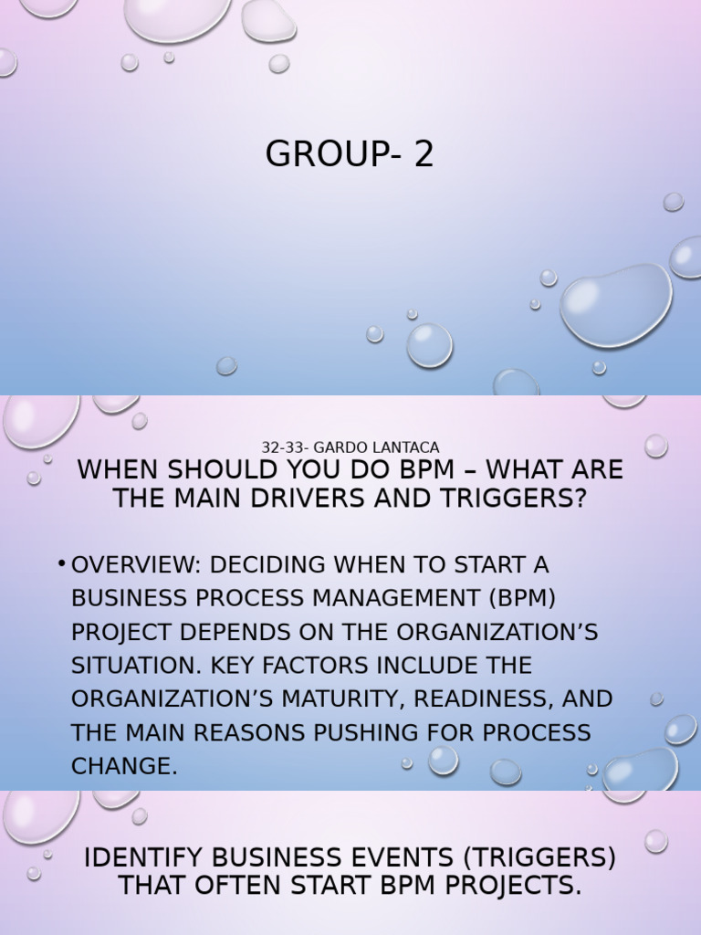 Group-2 | PDF | Business Process Management | Business